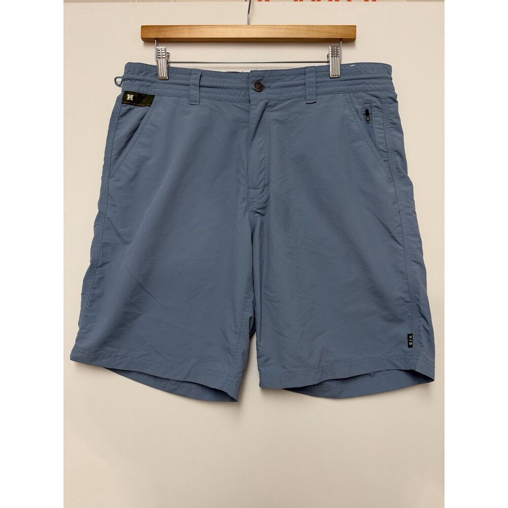 Howler Bros Horizon Hybrid Shorts Mens 34 Blue Nylon Swim Trunk Board Quick Dry